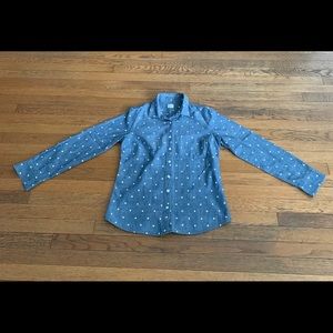 J.crew 100% Cotton Long Sleeve Shirt, Size Small